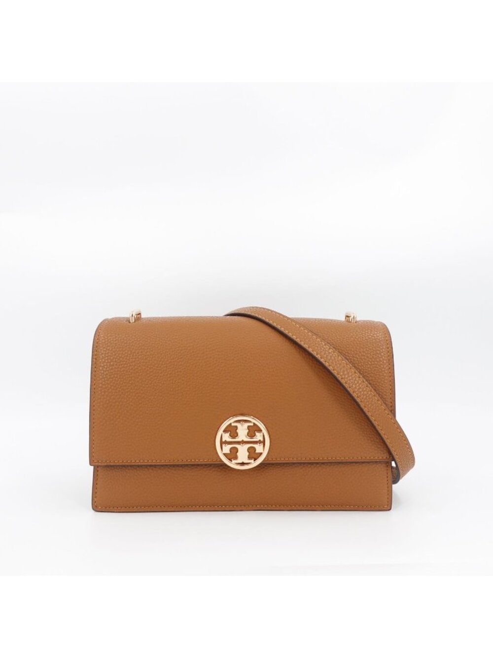 Tory Burch Miller Shoulder Bag Tiger's Eye Brown OS
